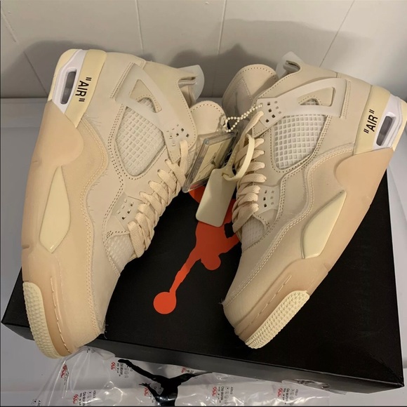 Off white Jordan 4 - Picture 2 of 7